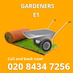 E1 gardeners Shadwell