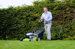 mowing lawns in Bedford Park